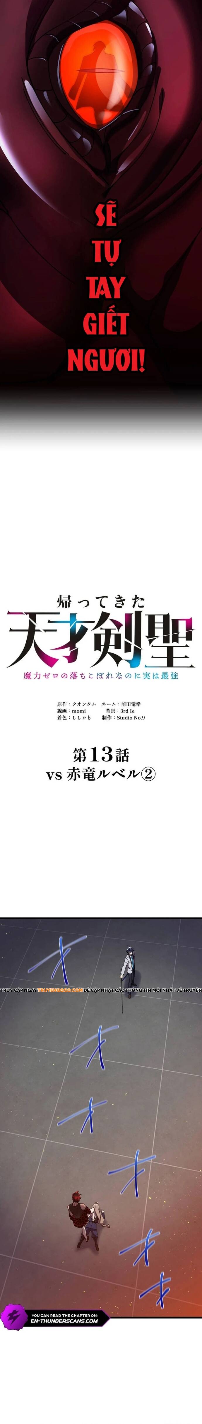 Thánh Kiếm Trùng Sinh Chap 13 - Next Chap 14