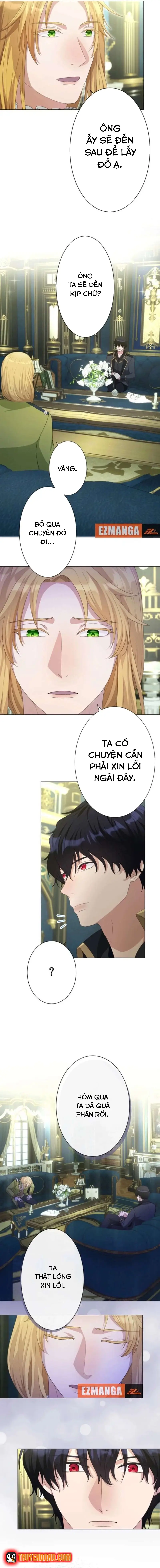 Thánh Nữ Mong Ước Cái Chết Với Hoàng Tử Bị Quyền Rủa Chap 33 - Next Chap 34