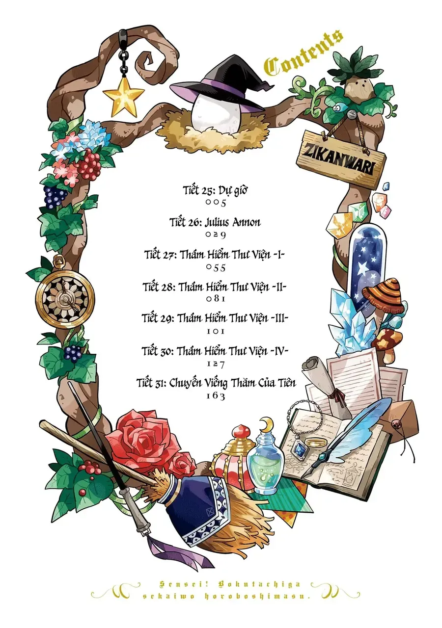 Thầy Ơi! Bọn Em Sẽ Hủy Diệt Thế Giới Chap 25 - Next Chap 26