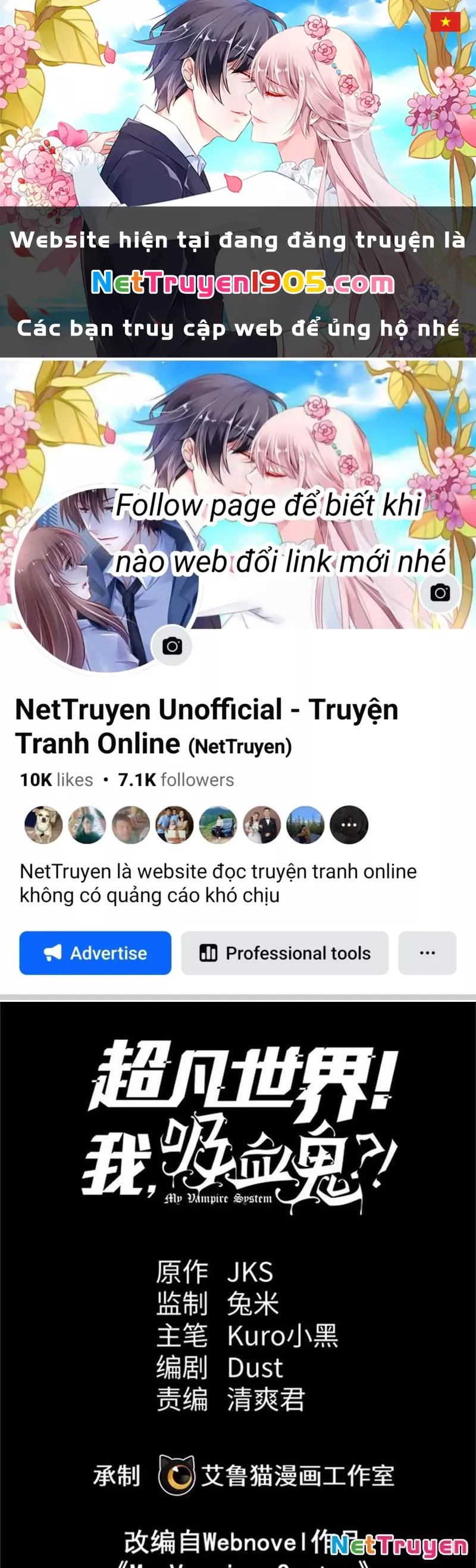 Thế Giới Siêu Phàm! Ta Là Ma Cà Rồng? Chap 12 - Next Chap 13