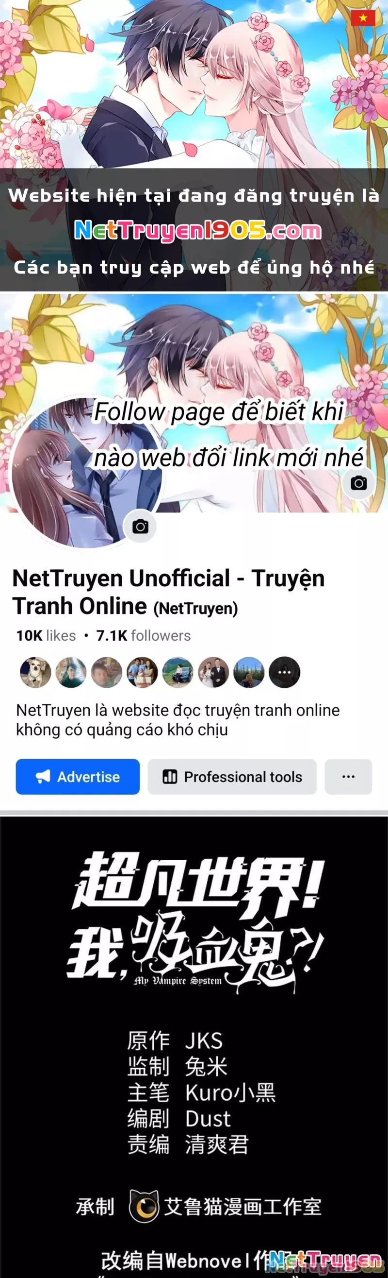 Thế Giới Siêu Phàm! Ta Là Ma Cà Rồng? Chap 14 - Next Chap 15