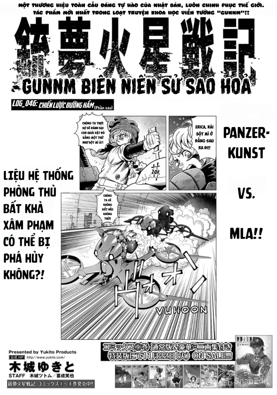 Thiên Thần Chiến Binh Alita: Biên Niên Sử Sao Hoả Chap 46.2 - Next Chap 47.2