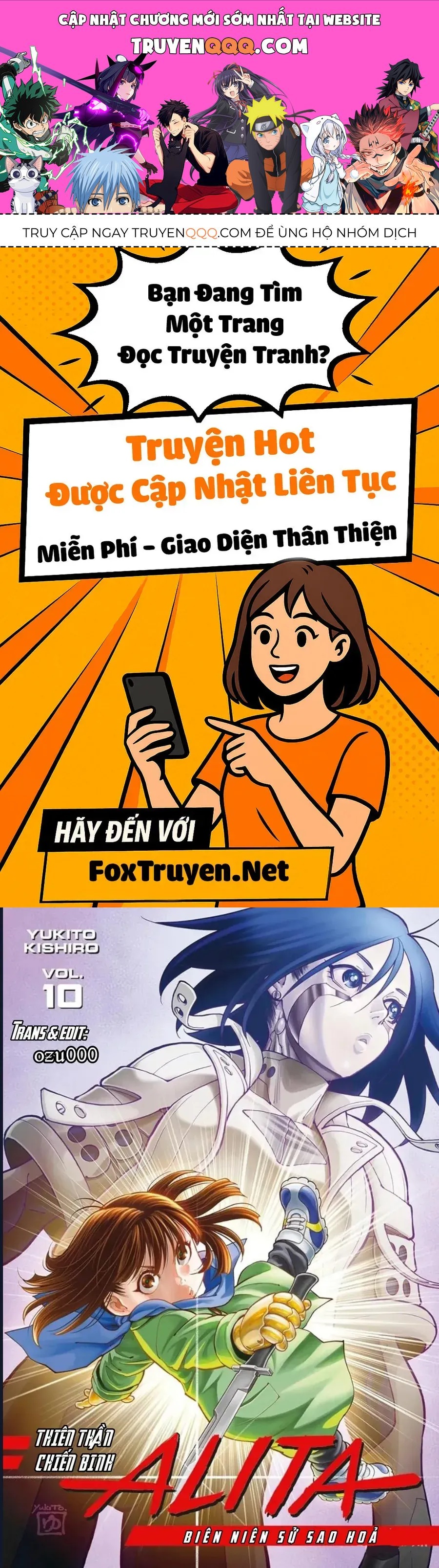 Thiên Thần Chiến Binh Alita: Biên Niên Sử Sao Hoả Chap 48.1 - Next Chap 49.1