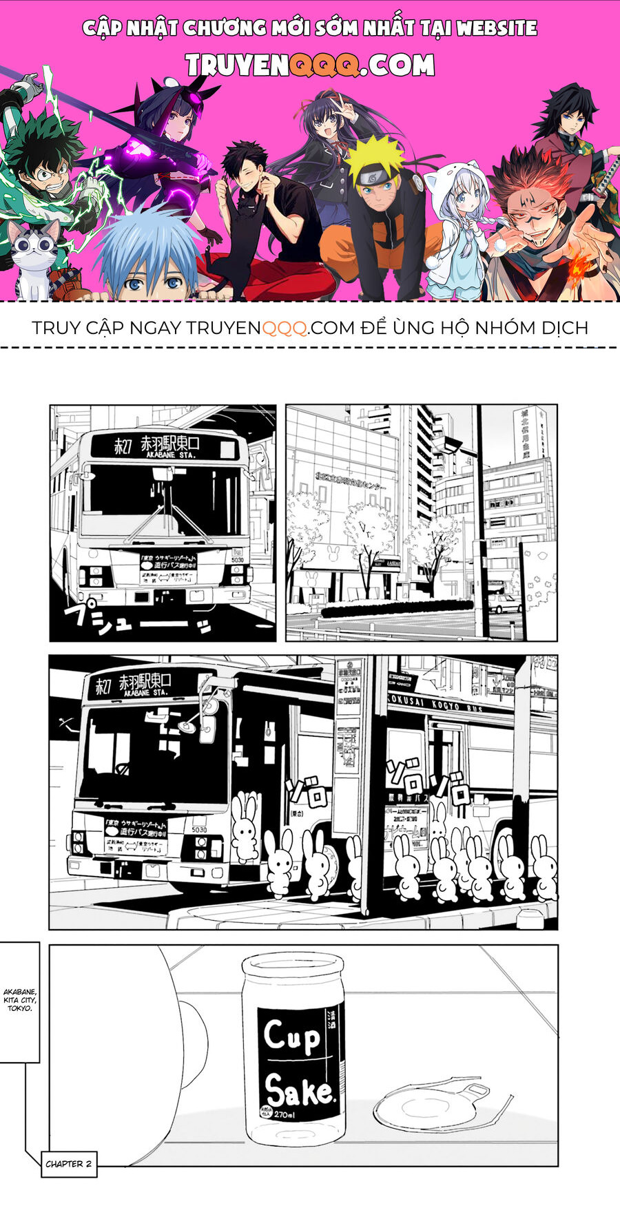 Thỏ Lang Thang Khắp Nơi Chap 2 - Next Chap 3