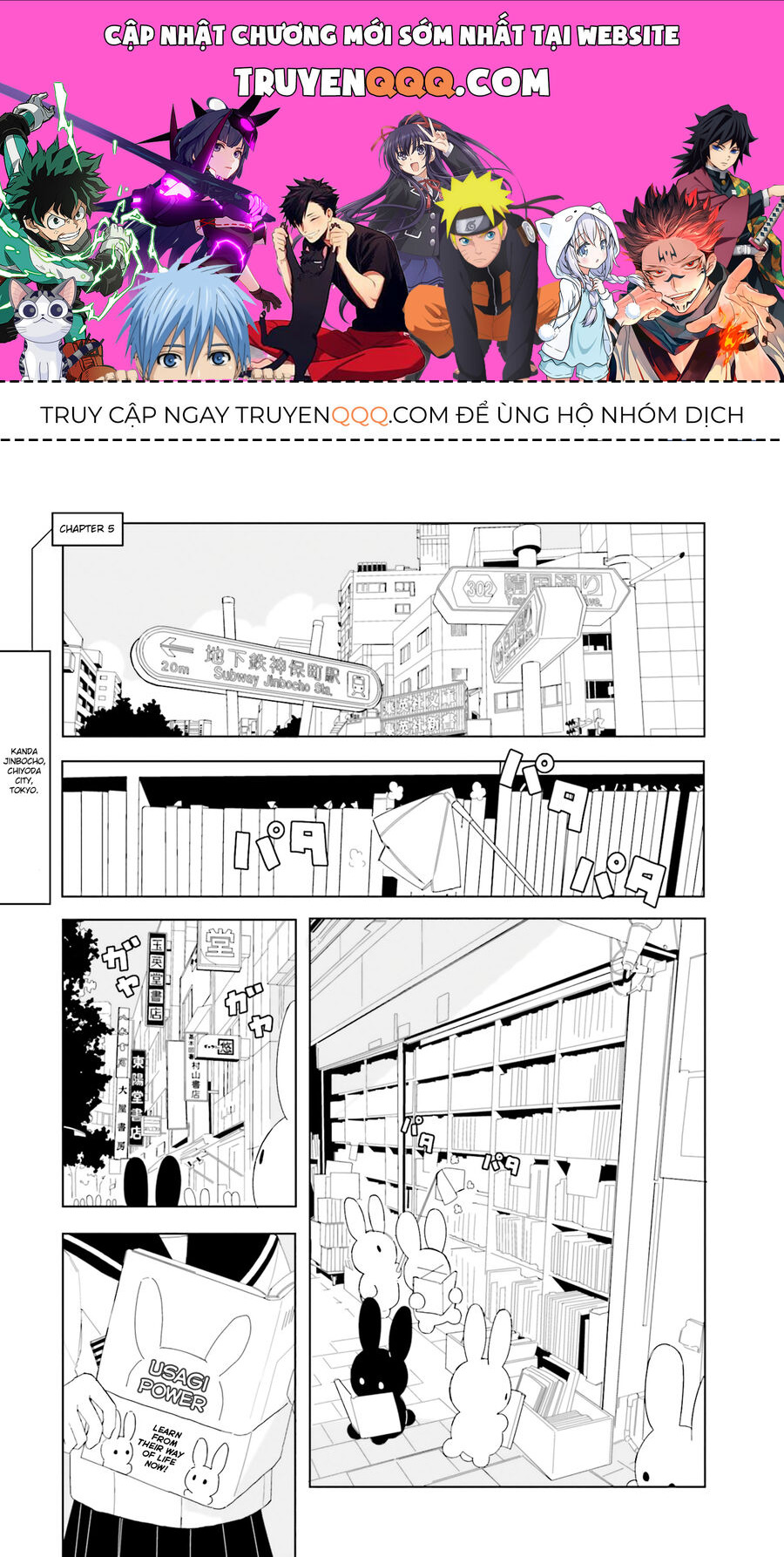 Thỏ Lang Thang Khắp Nơi Chap 5 - Next Chap 6