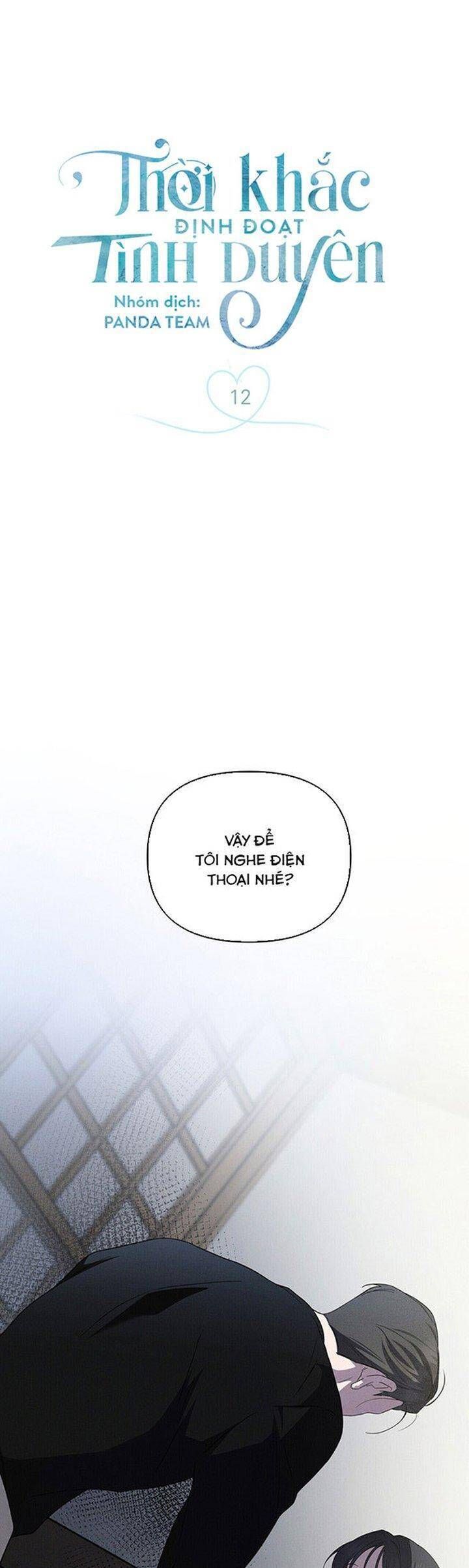 Thời Khắc Định Đoạt Tình Duyên Chap 12 - Next Chap 13