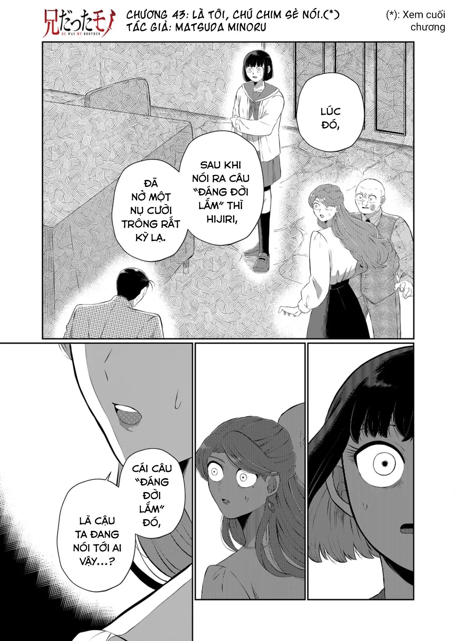 Thứ Đã Từng Là Anh Trai Tôi Chap 43 - Next Chap 44