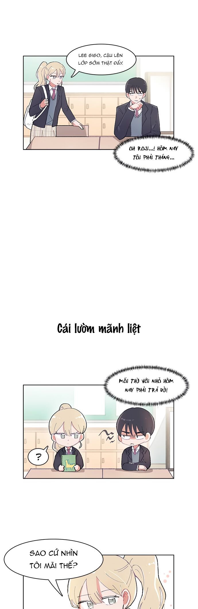 Tớ Chỉ Muốn Đánh Bại Cậu Chap 3 - Next Chap 4