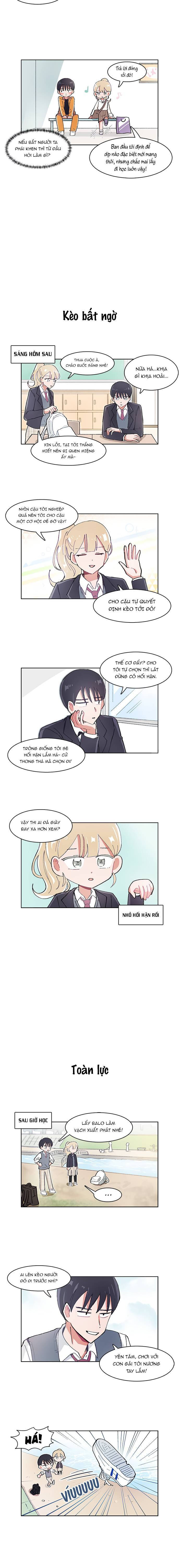 Tớ Chỉ Muốn Đánh Bại Cậu Chap 5 - Next Chap 6