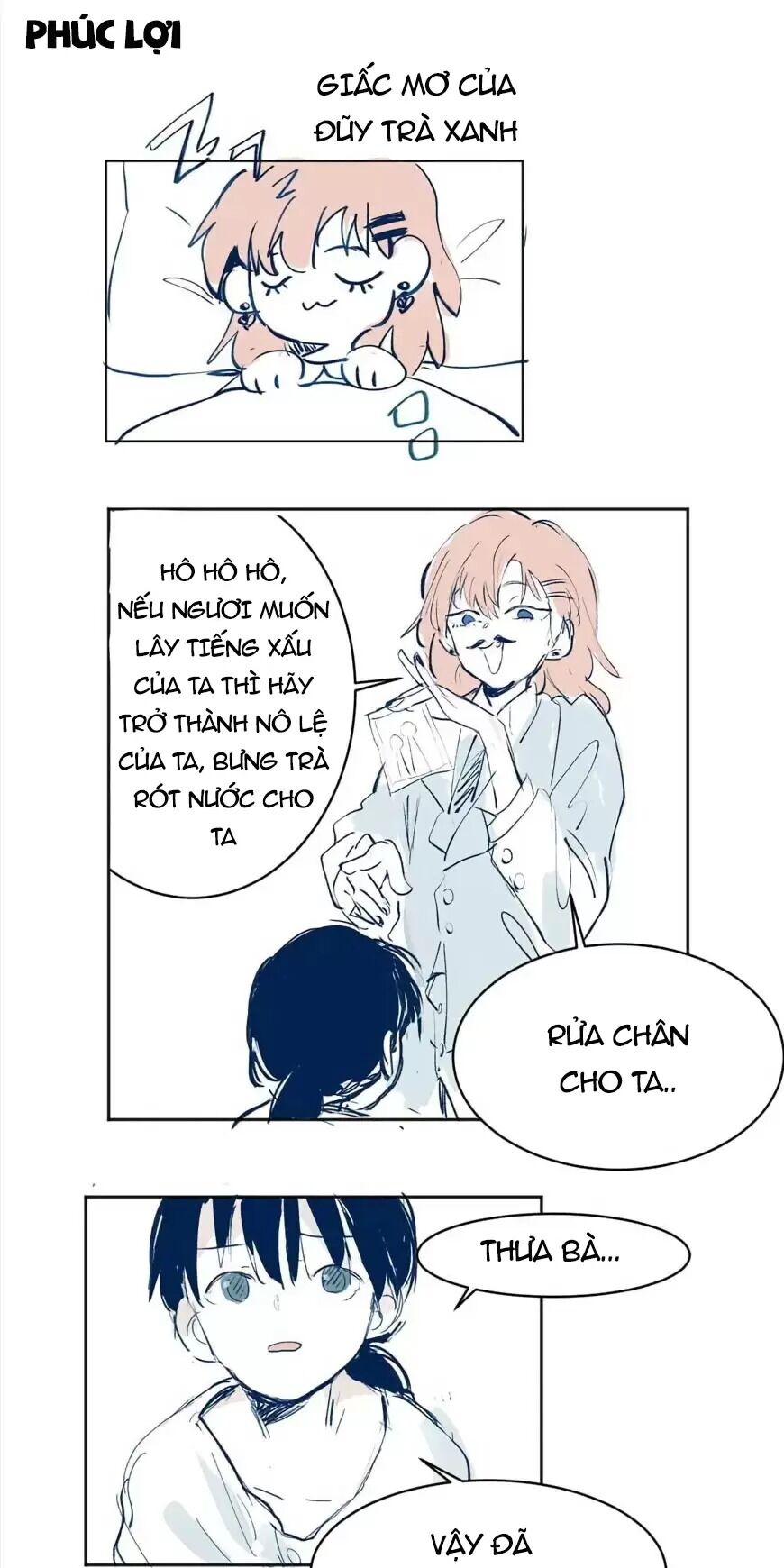 Tôi Bị Cô Nàng “Trà Xanh” Cùng Lớp Uy Hiếp Chap 2 - Next Chap 3