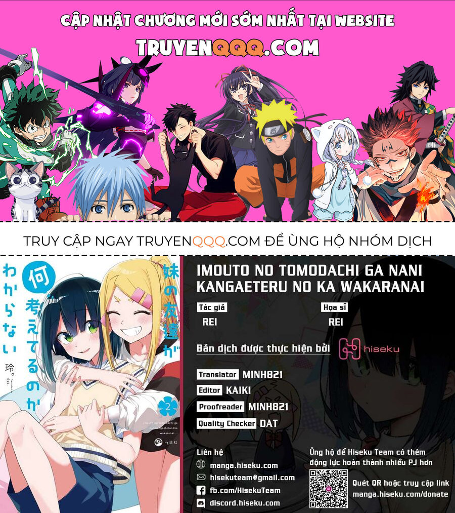 Tôi Chẳng Hiểu Cô Bạn Của Em Gái Tôi Đang Nghĩ Gì! Chap 1 - Next Chap 2