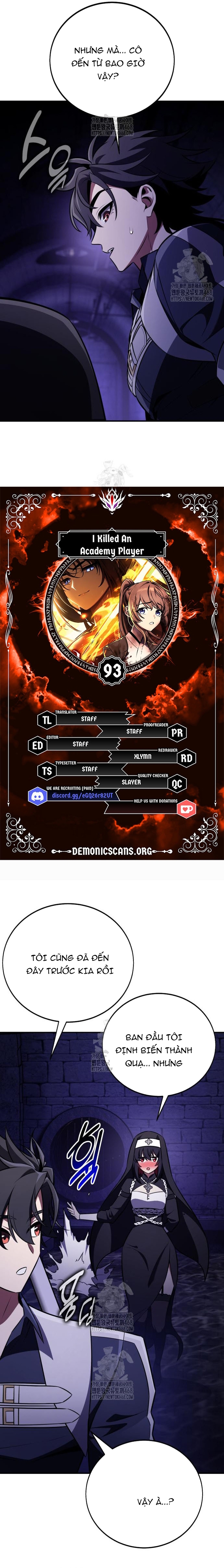 Tôi Đã Giết Tuyển Thủ Học Viện Chap 93 - Next Chap 94