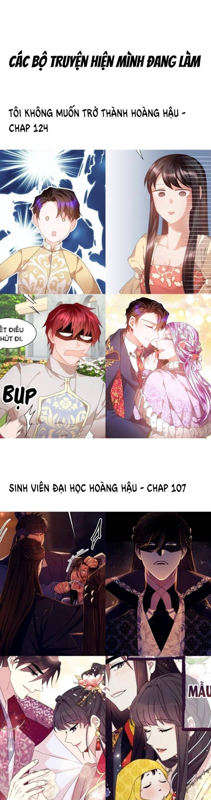 Tôi Không Muốn Trở Thành Hoàng Hậu Chap 124 - Next Chap 125