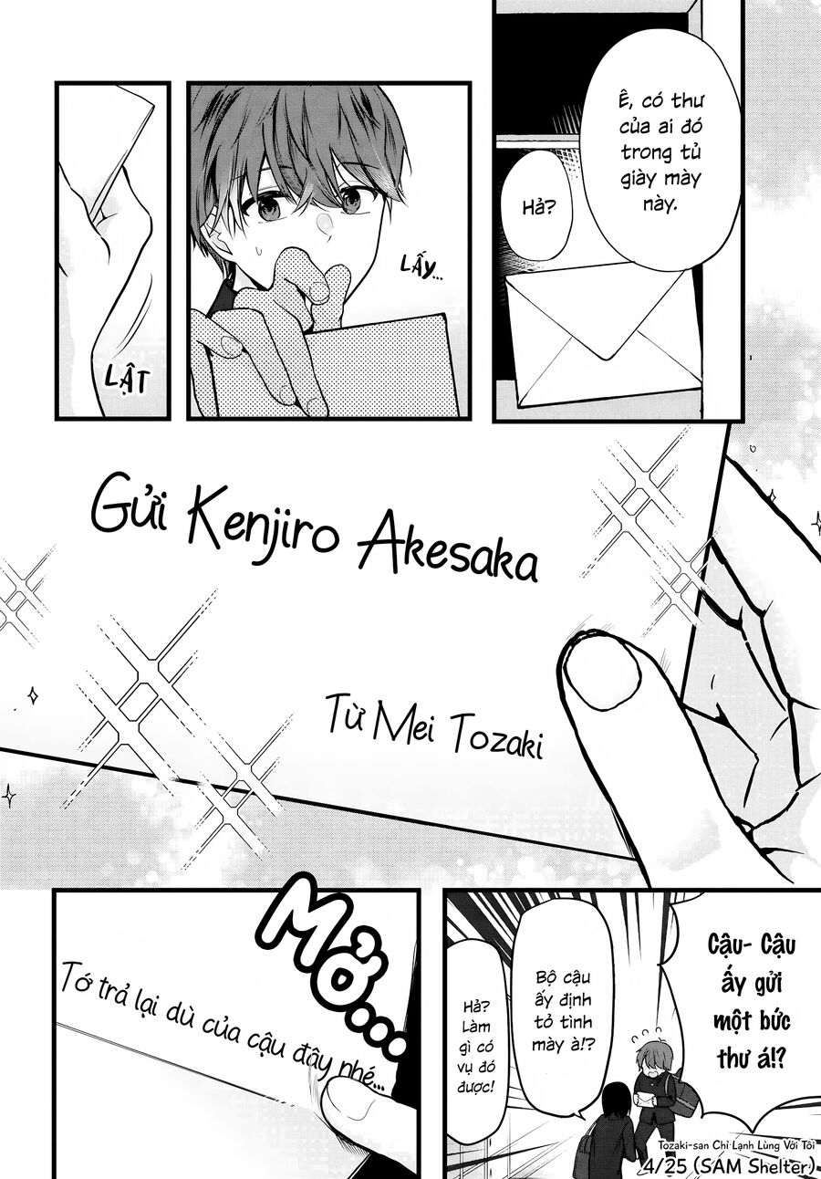 Tozaki-San Chỉ Lạnh Lùng Mỗi Mình Tôi Chap 3 - Next Chap 4