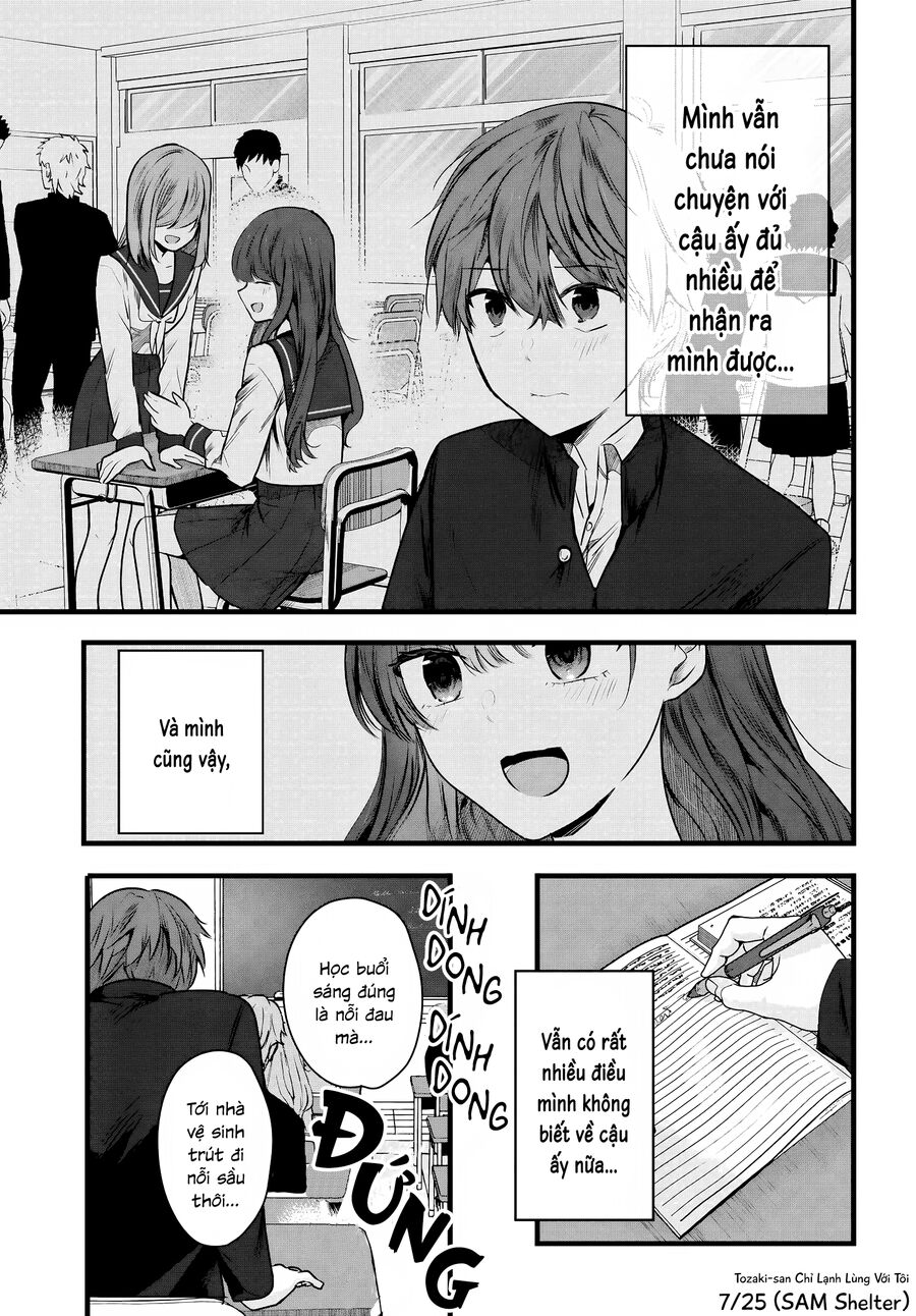 Tozaki-San Chỉ Lạnh Lùng Mỗi Mình Tôi Chap 3 - Next Chap 4