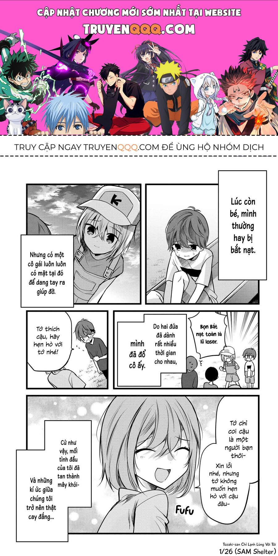 Tozaki-San Chỉ Lạnh Lùng Mỗi Mình Tôi Chap 5 - Next Chap 6