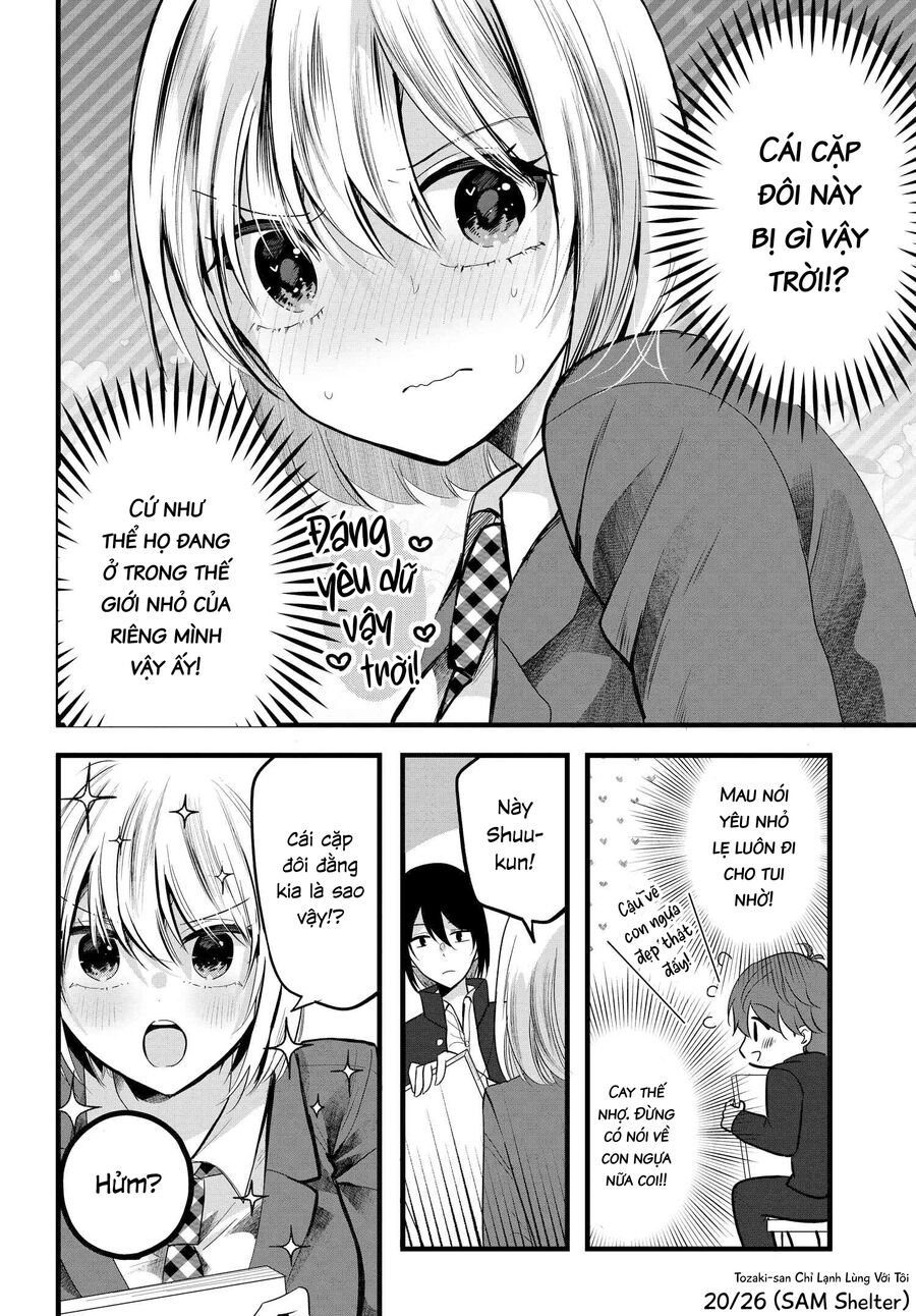 Tozaki-San Chỉ Lạnh Lùng Mỗi Mình Tôi Chap 5 - Next Chap 6