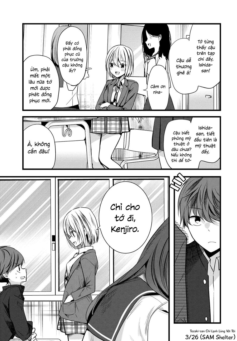 Tozaki-San Chỉ Lạnh Lùng Mỗi Mình Tôi Chap 5 - Next Chap 6