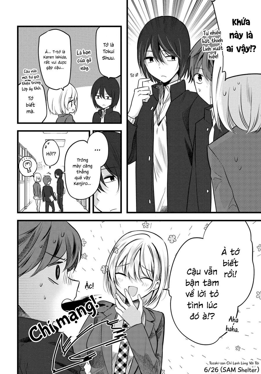 Tozaki-San Chỉ Lạnh Lùng Mỗi Mình Tôi Chap 5 - Next Chap 6
