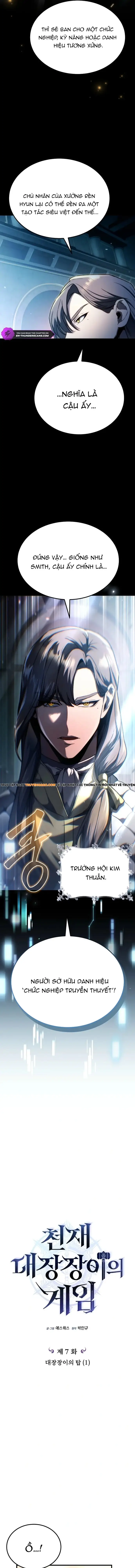 Trò Chơi Của Thợ Rèn Thiên Tài Chap 7 - Next Chap 8