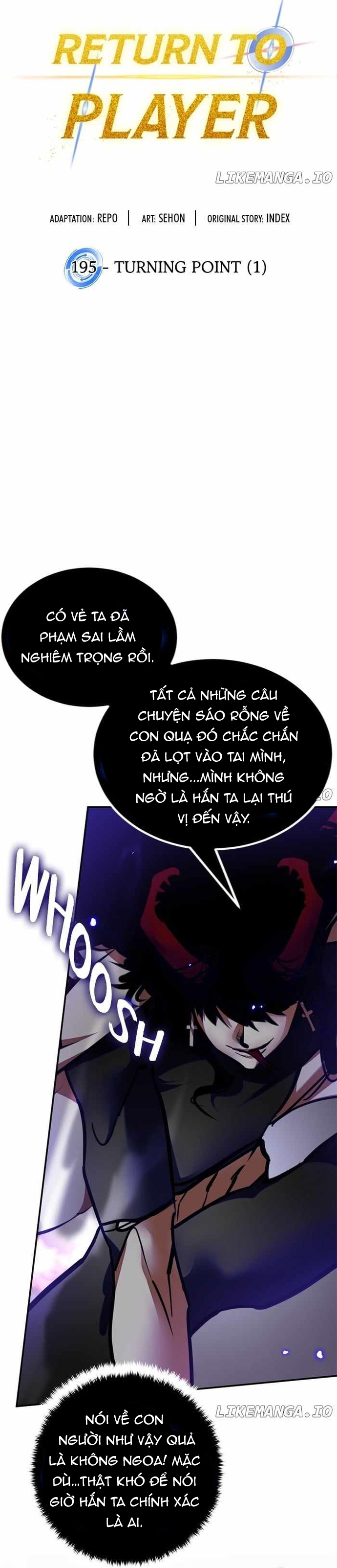 Trở Lại Thành Người Chơi Chap 195 - Next Chap 196