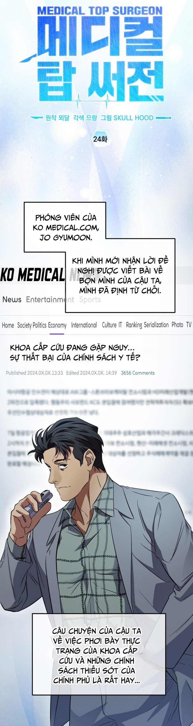 Tuyệt Đỉnh Bác Sĩ Chap 24 - Next Chap 25