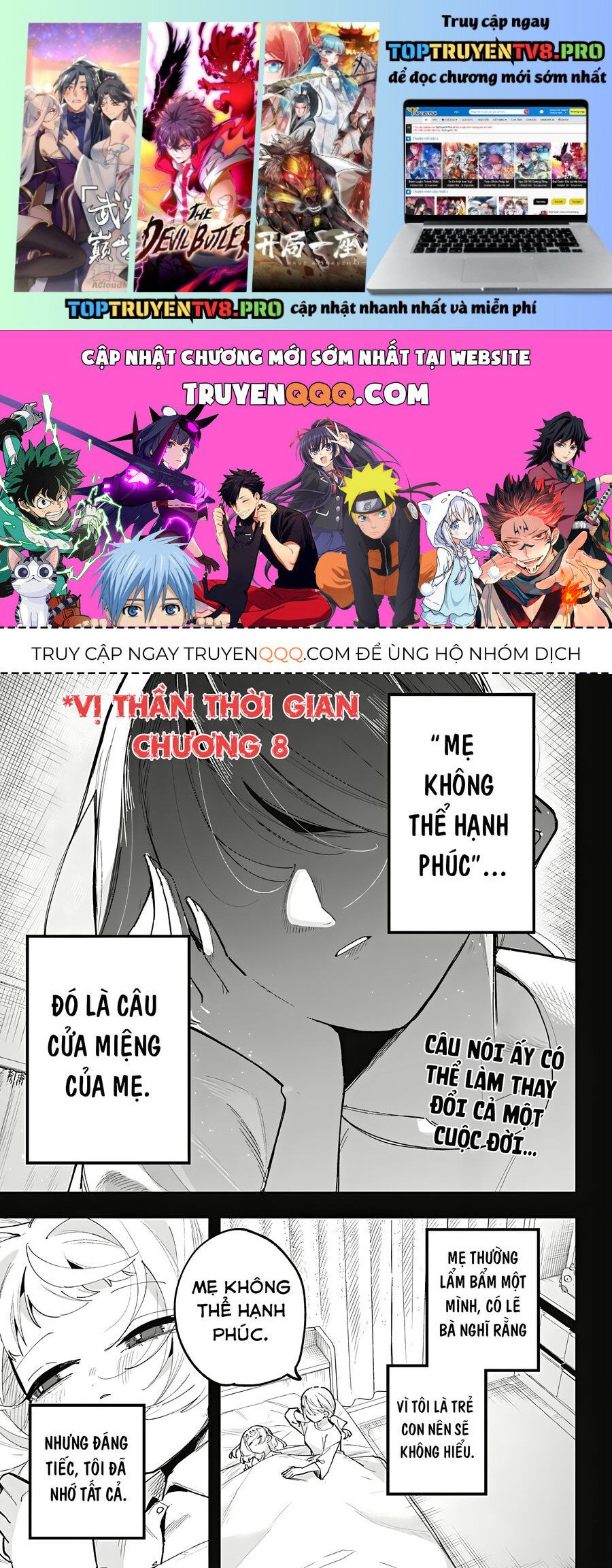 Vị Thần Thời Gian Chap 8 - Next Chap 9