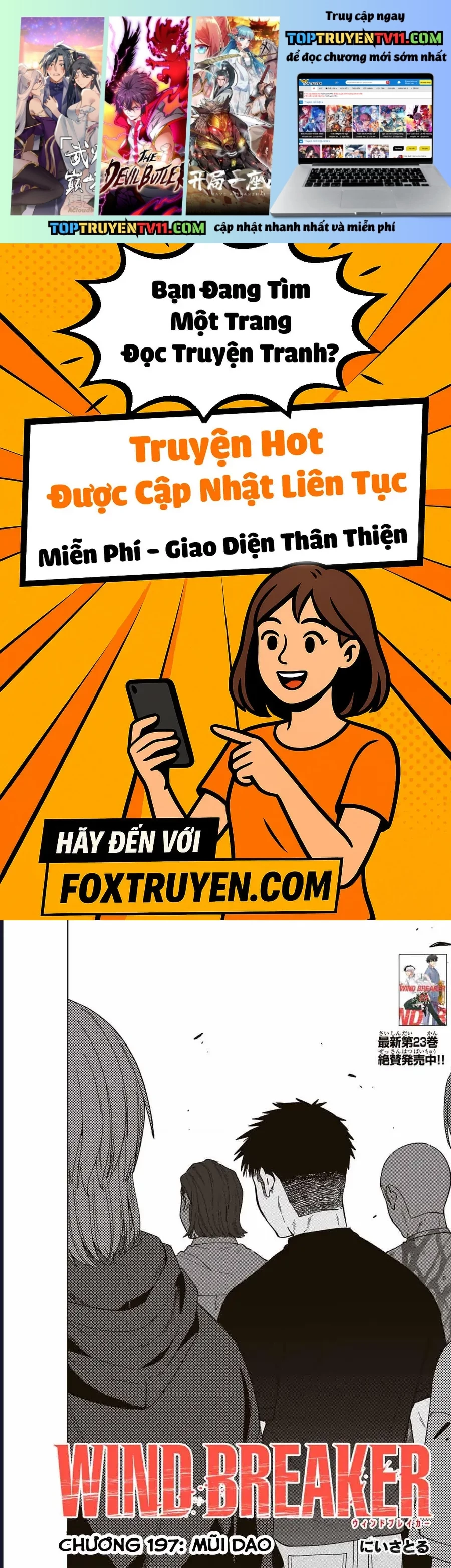 Wind Breaker (Nii Satoru) Chap 197 - Next Chap 198