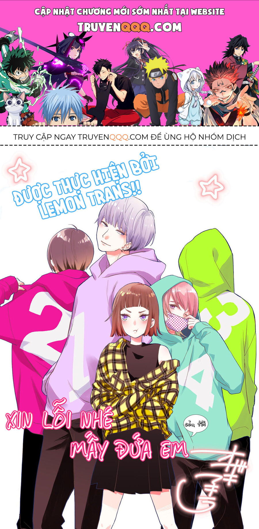 Xin Lỗi Nhé Mấy Đứa Em Của Tôi. Chap 4 - Next Chap 5