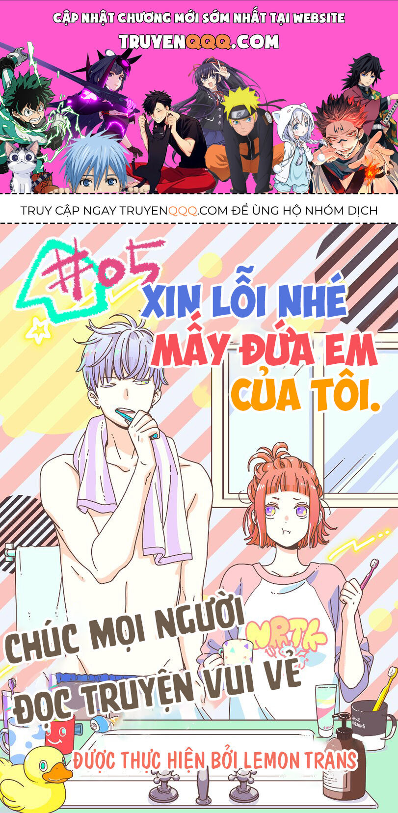 Xin Lỗi Nhé Mấy Đứa Em Của Tôi. Chap 5 - Next Chap 6