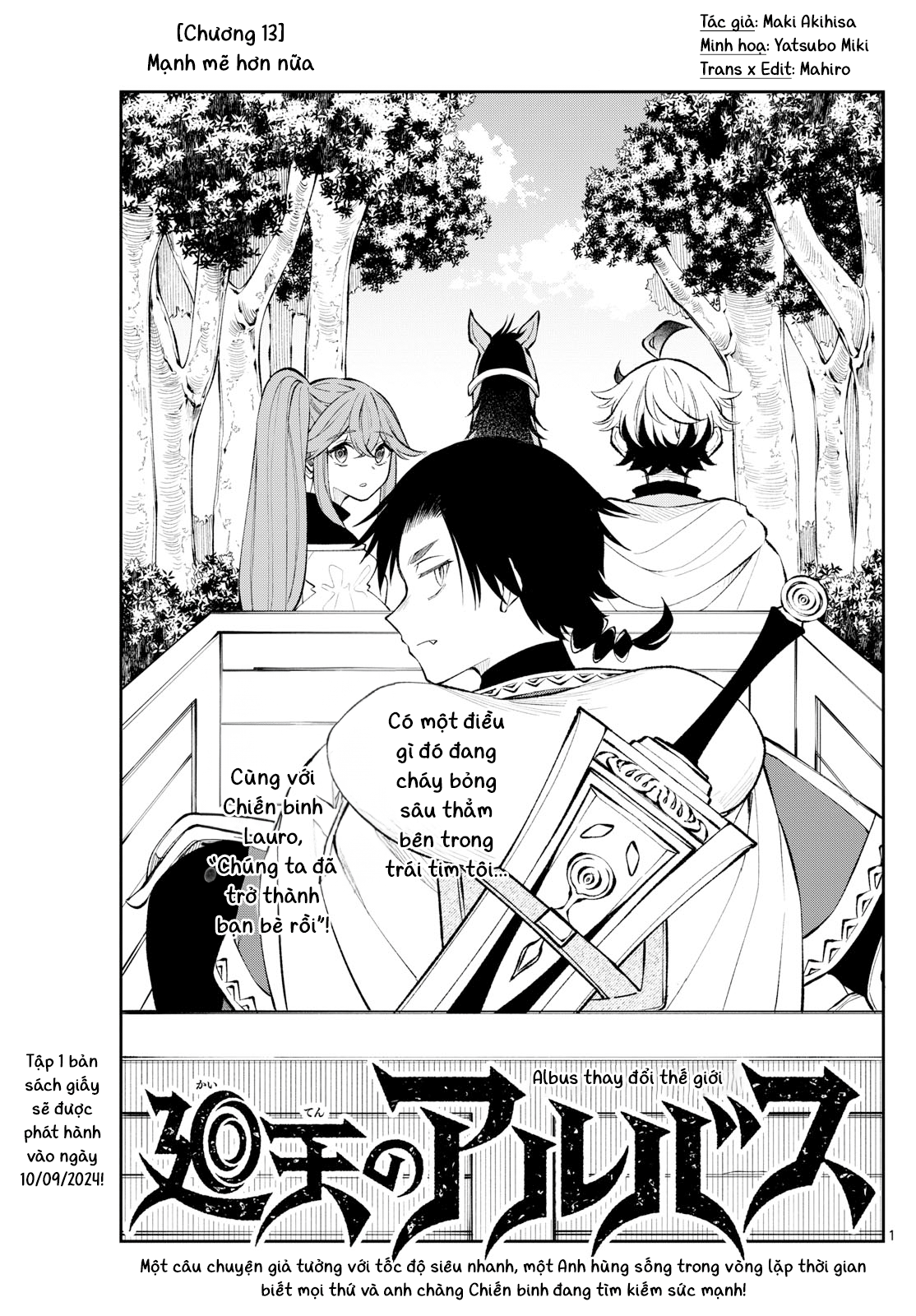 Albus Thay Đổi Thế Giới Chap 13 - Next Chap 14