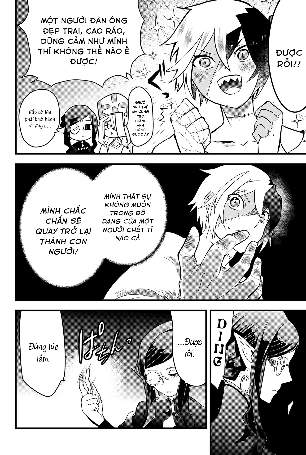 Anh Hùng Chắp Vá Chap 1 - Next Chap 2