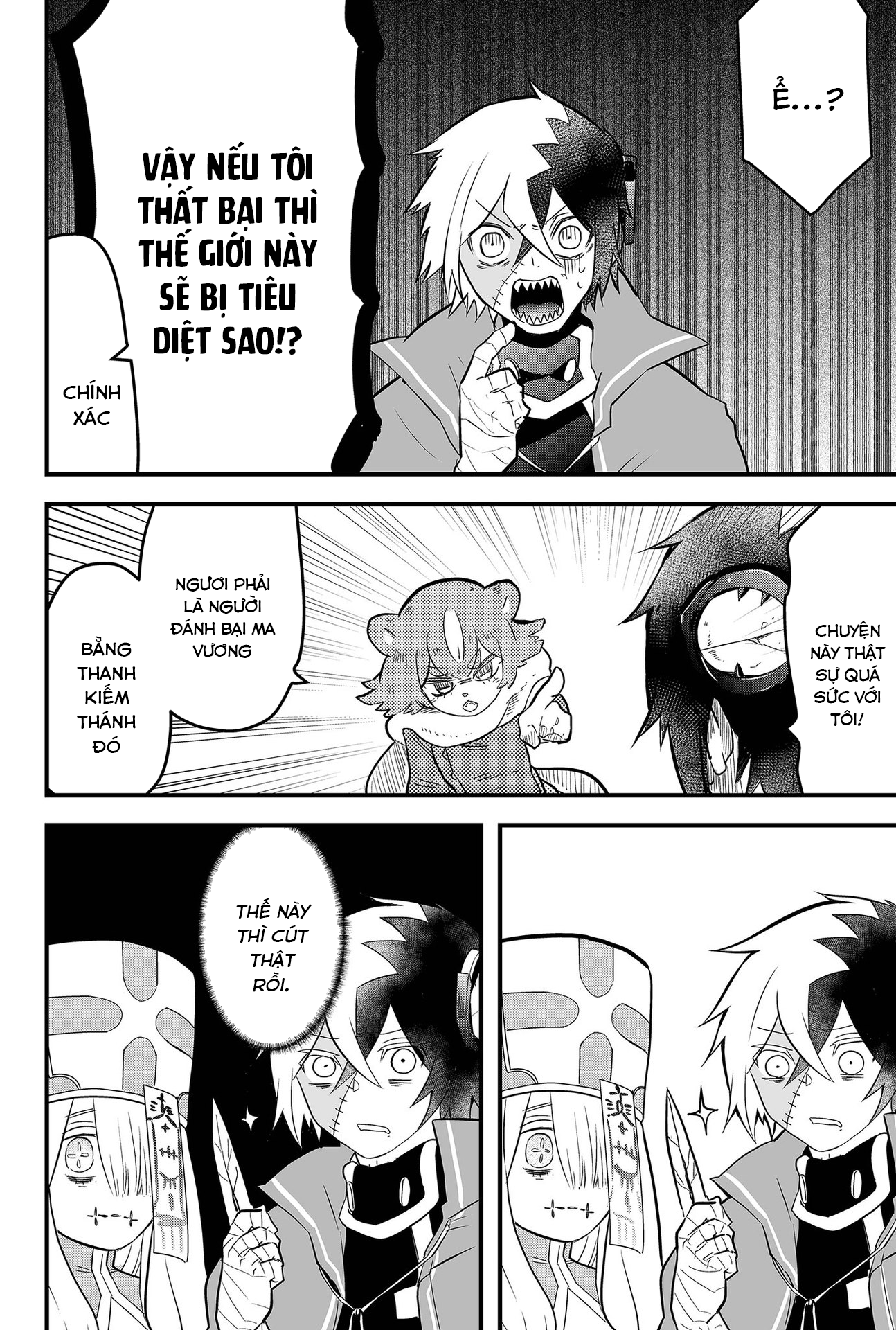 Anh Hùng Chắp Vá Chap 4 - Next Chap 5