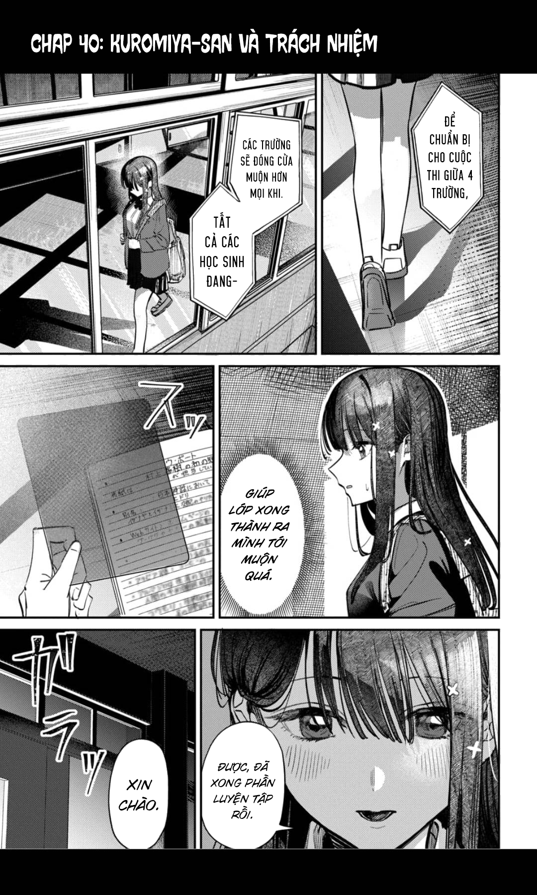 Bí Mật Của Idol, Sau Giờ Học Chap 40 - Next Chap 41