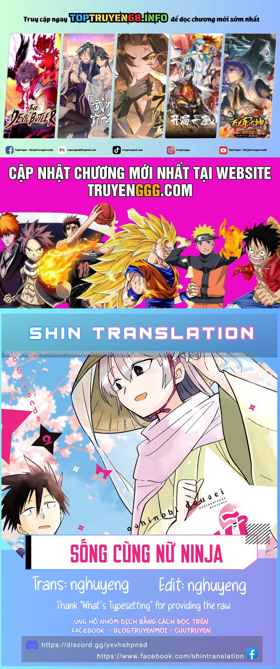 Chung Mái Nhà Với Một Kunoichi Chap 22 - Next Chap 23