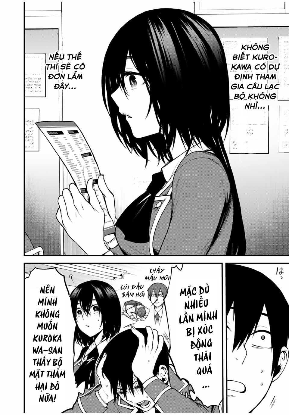Cô Bạn Bàn Bên Kurokawa Chap 4 - Next Chap 5