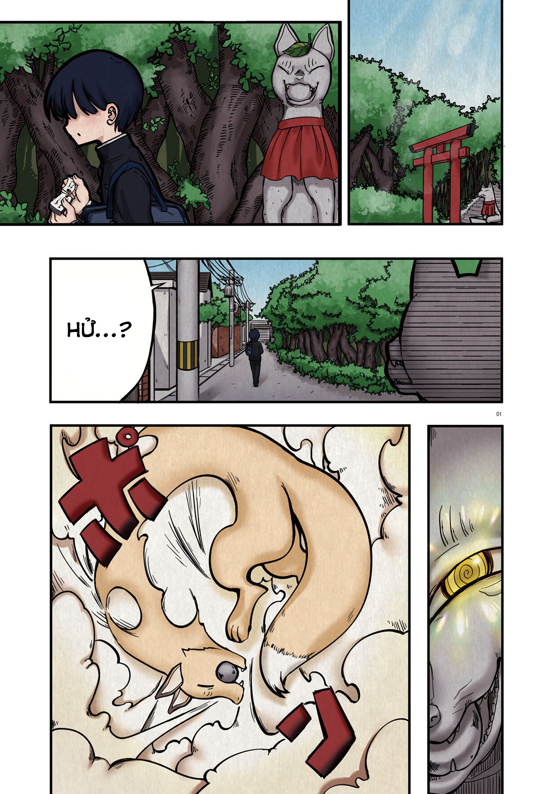 Cô Nàng Hồ Ly Katabami-San Chap 1 - Next Chap 2