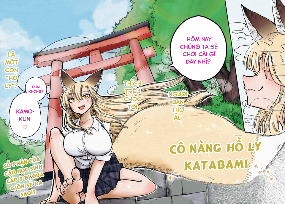 Cô Nàng Hồ Ly Katabami-San Chap 1 - Next Chap 2