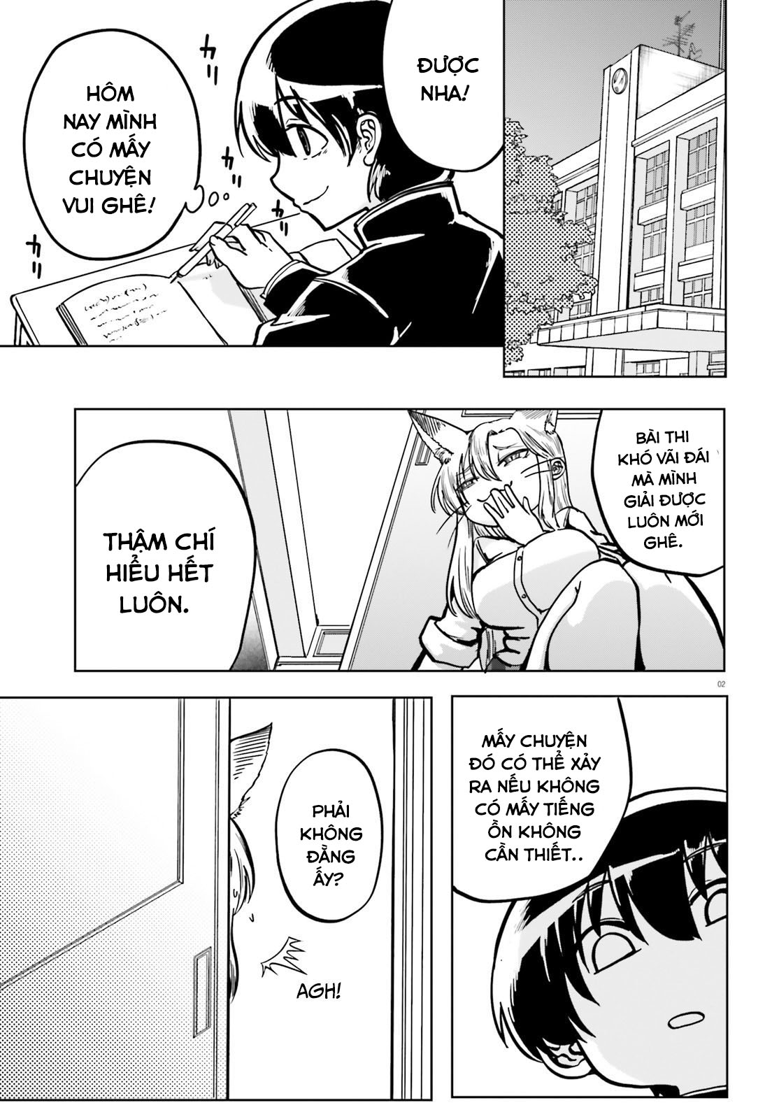 Cô Nàng Hồ Ly Katabami-San Chap 2 - Next Chap 3