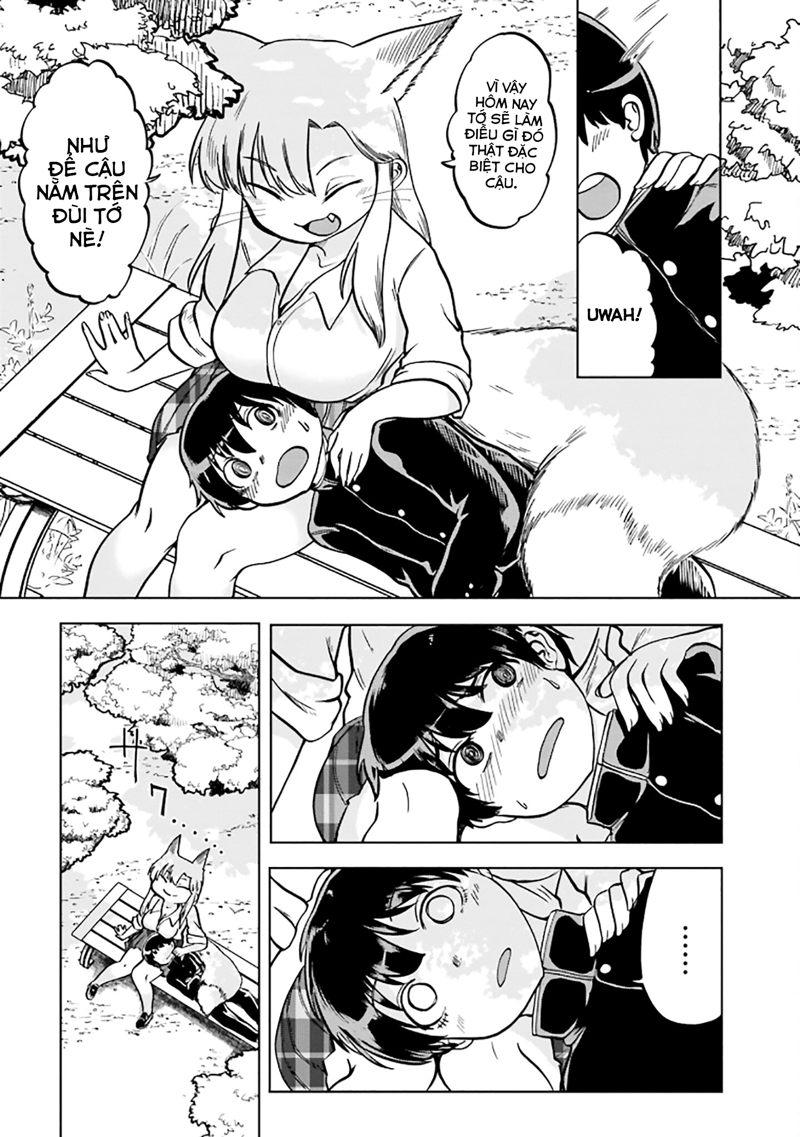 Cô Nàng Hồ Ly Katabami-San Chap 5 - Next Chap 6