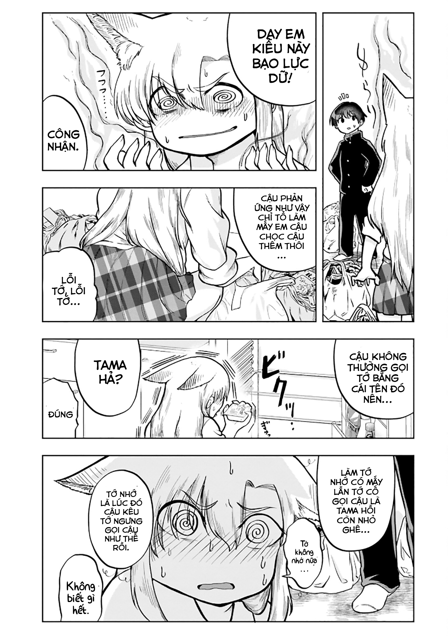 Cô Nàng Hồ Ly Katabami-San Chap 7 - Next Chap 8