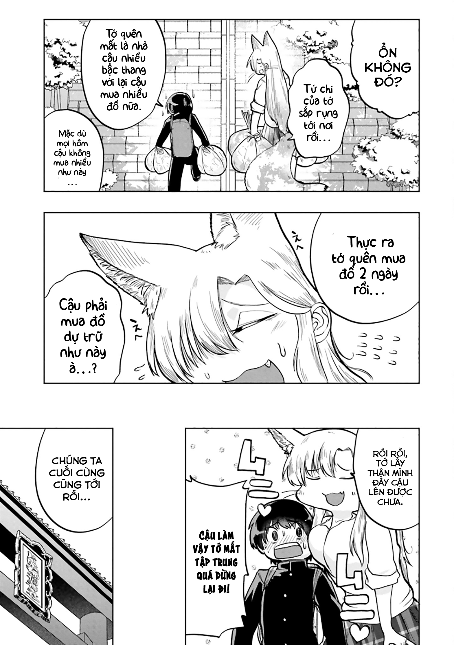 Cô Nàng Hồ Ly Katabami-San Chap 7 - Next Chap 8