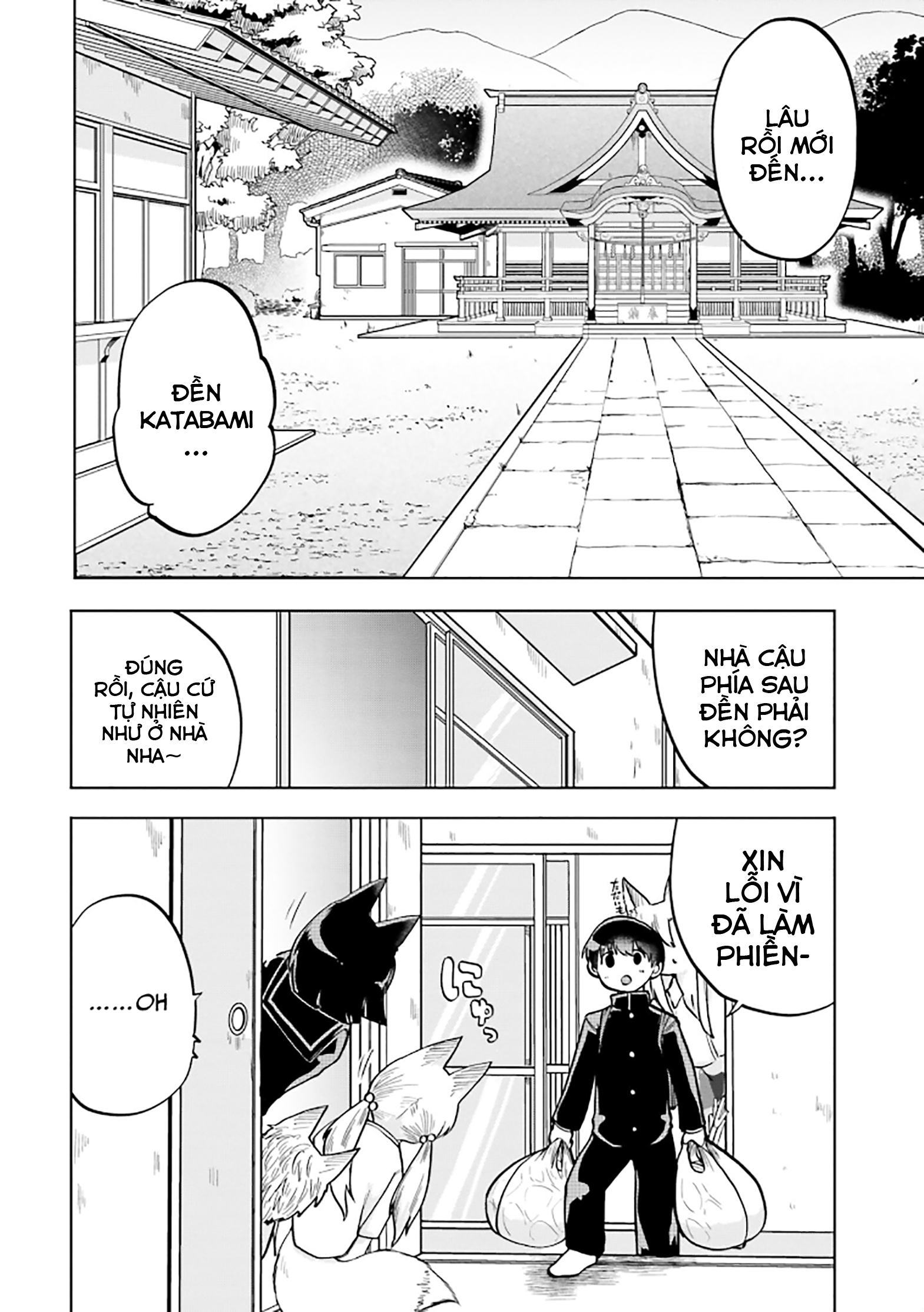 Cô Nàng Hồ Ly Katabami-San Chap 7 - Next Chap 8