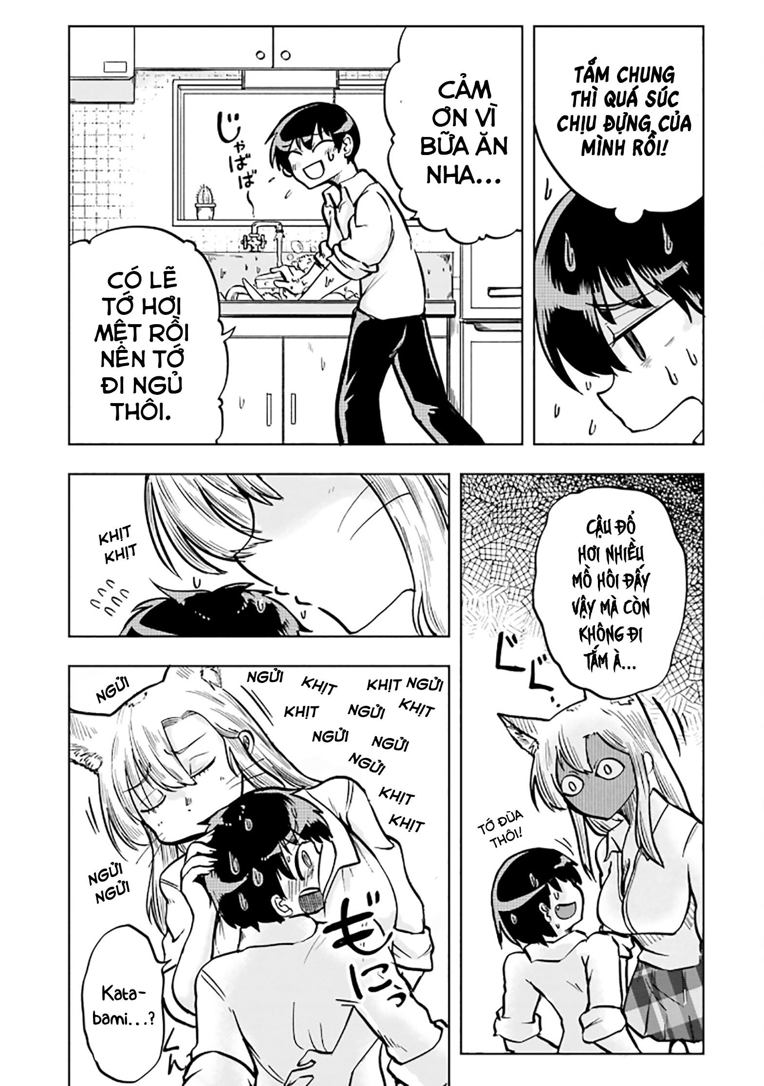 Cô Nàng Hồ Ly Katabami-San Chap 8 - Next Chap 9