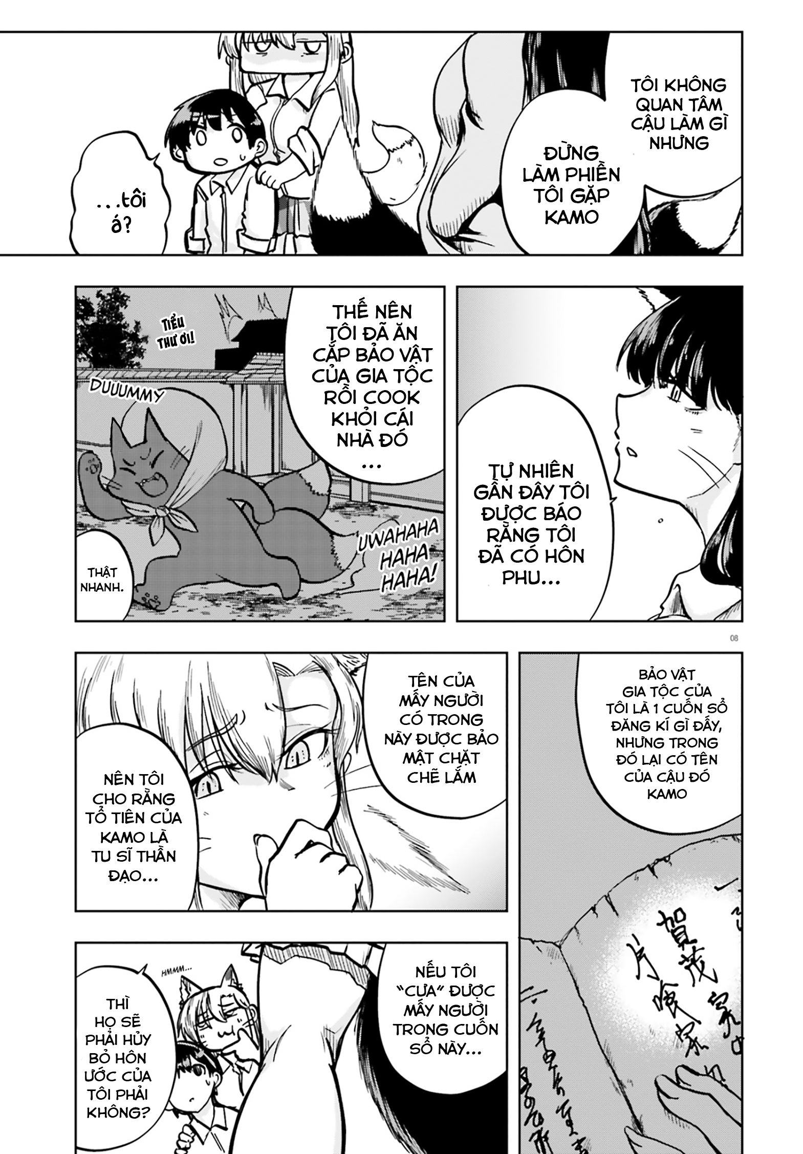 Cô Nàng Hồ Ly Katabami-San Chap 9 - Next Chap 10