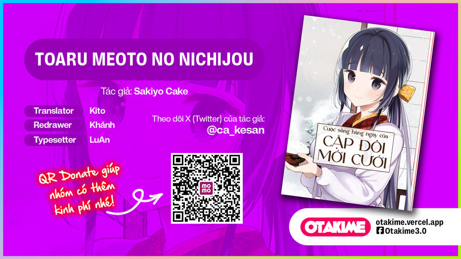 Cuộc Sống Hằng Ngày Của Cặp Đôi Mới Cưới Chap 36 - Next Chap 37