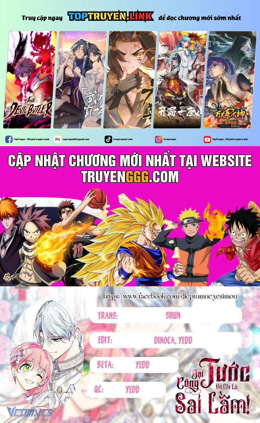Đại Công Tước, Đó Chỉ Là Sai Lầm! Chap 36 - Next Chap 37