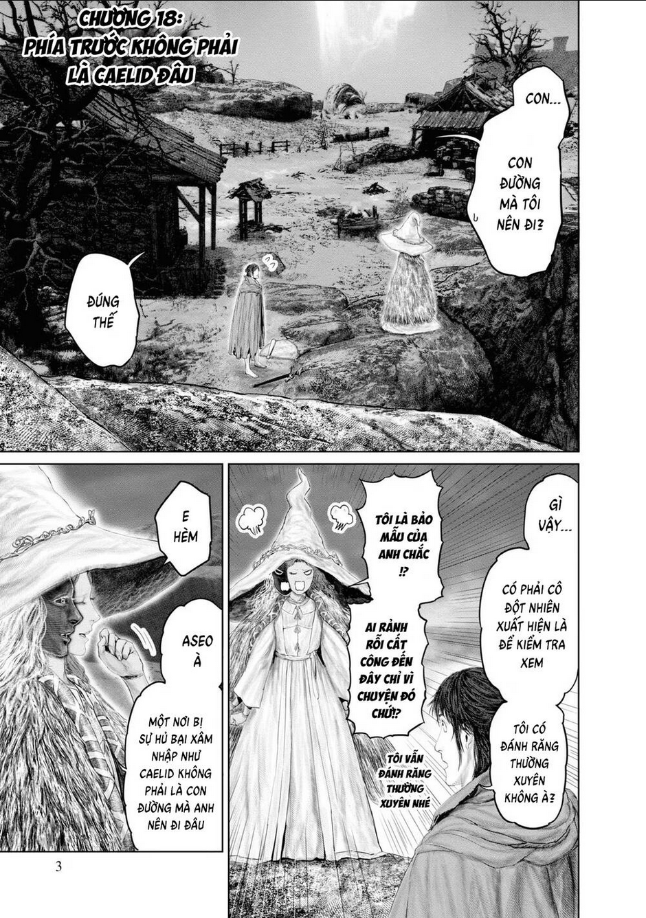 Elden Ring: Đường Đến Với Cây Erdtree. Chap 18 - Next Chap 19