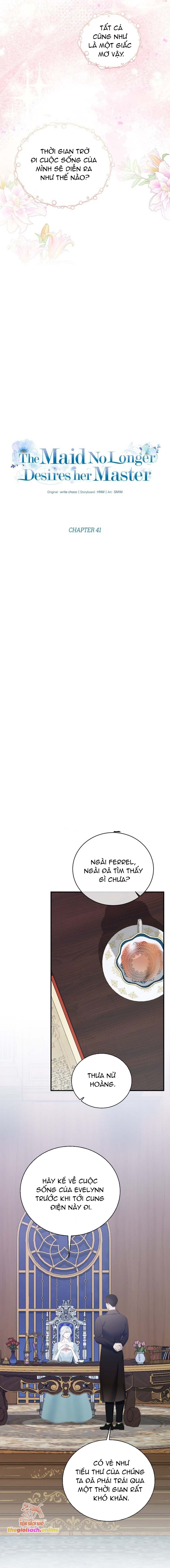 Hầu Nữ Không Còn Thèm Muốn Chủ Nhân Nữa Chap 41 - Next Chap 42