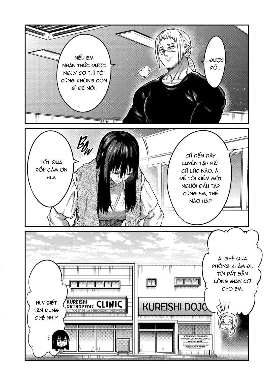 Isshou Senkin - Sàn Đấu Điên Rồ Chap 36 - Next Chap 37